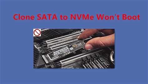 cloned windows to nvme wont boot|cloned to m2 nvme boot.